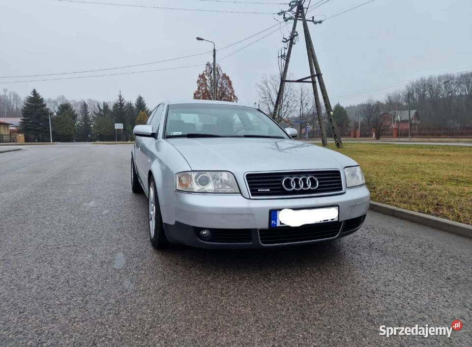 Audi A6 C5 24 V6 welurowa tapicerka