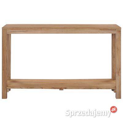 vidaXL Stolik konsola 120 x 35 x 75 lite drewno Warszawa