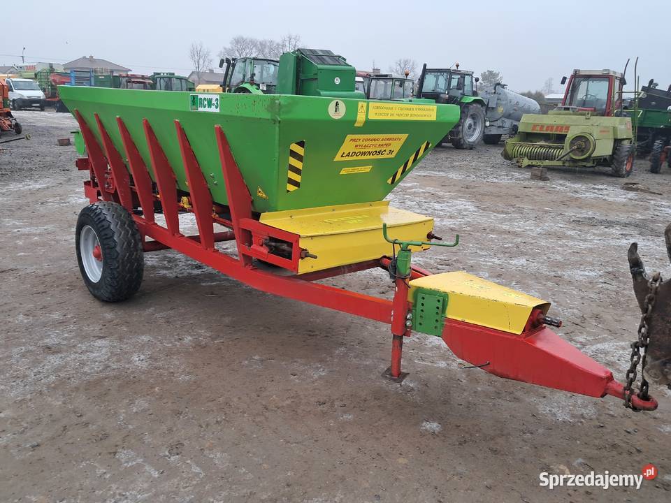 Rozsiewacz do wapna Rcw 3 Piast piaskarka Unia mazowieckie Skaryszew