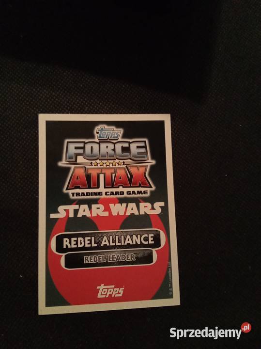 Karta Star wars force attax Mon Mothma Warszawa