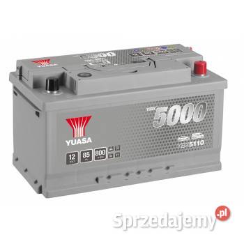 Akumulator Yuasa Silver 12V 85Ah 800A Prawy Plus Ostrowiec Świętokrzyski