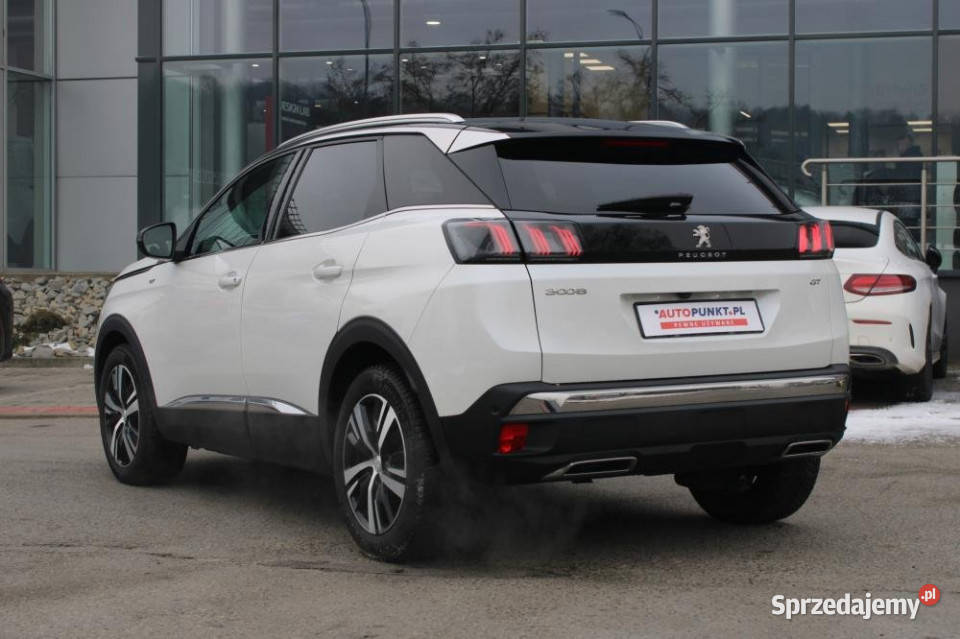 Peugeot 3008 2023r Carplay Temp Adapt Półskóry Rok produkcji 2023 Kraków