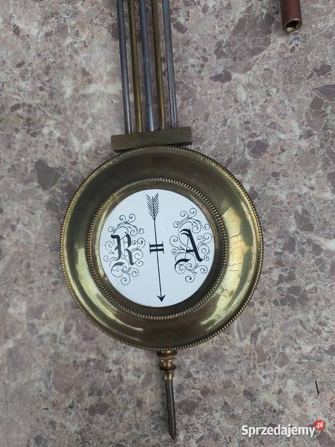 140 Zestaw mechanizm starego zegara Junghans Antyki Tczew