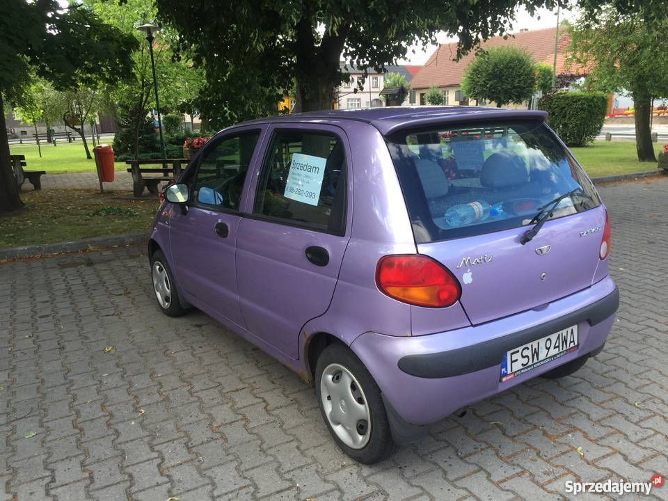 Daewoo Matiz kolor różowyfioletowy do negocjacji lubuskie Babimost