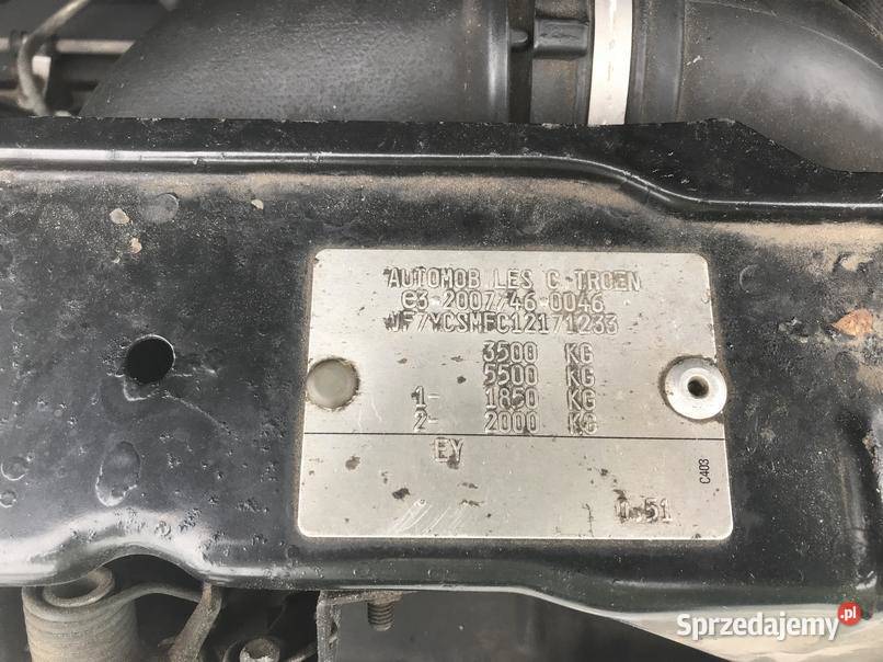 CITROEN JUMPER 2012 219899 ccm 110 Warszawa