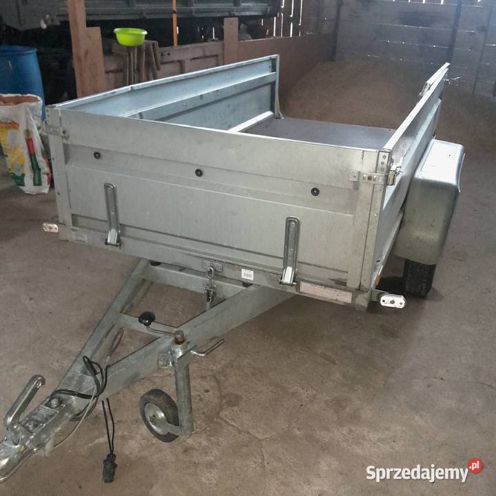 Przyczepka samochodowa dwuosiowa Lubochnia