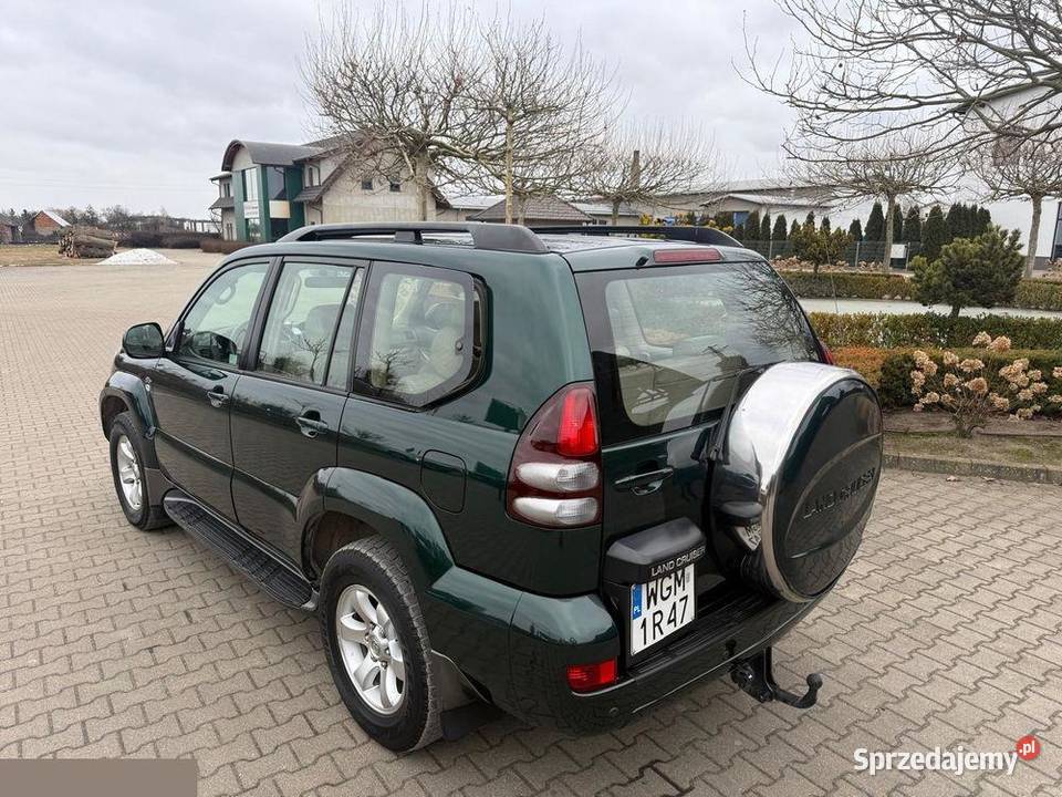 Toyota Land Cruiser 30 D Sol Navi 163 2005r wielkopolskie Krotoszyn
