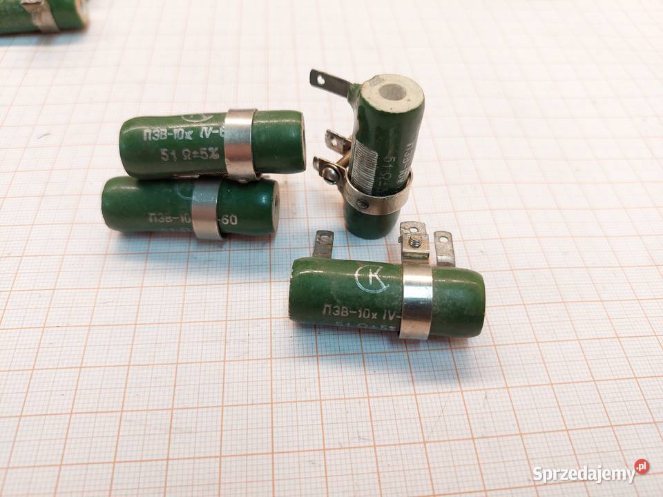 Rezystor Regulowany 51Ohm PZV10x 4 A343 śląskie Czechowice-Dziedzice