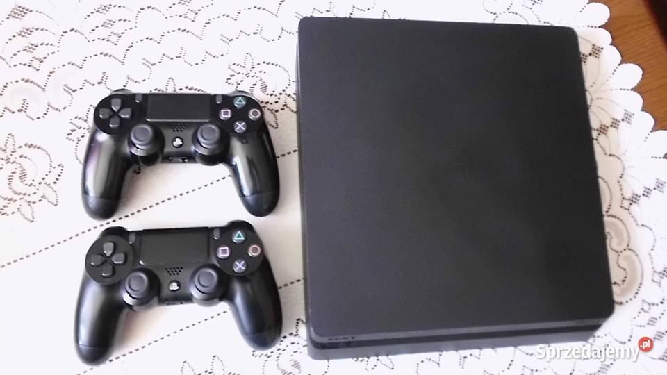 Konsola PlayStation 4 slim CUH2216B 2pady gry Konsole i automaty