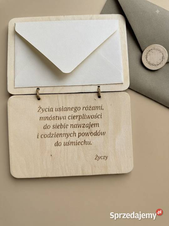 Personalizowana Kartka na ślub inną uroczystość Dębica