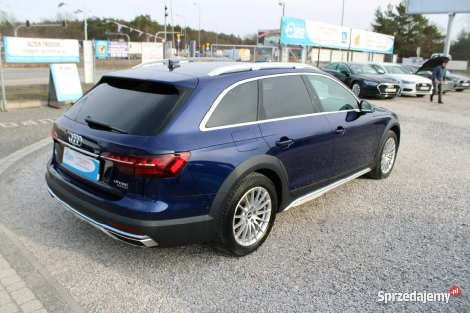 Audi A4 Allroad Quattro Salon Polska netto lakier metallic Warszawa sprzedam