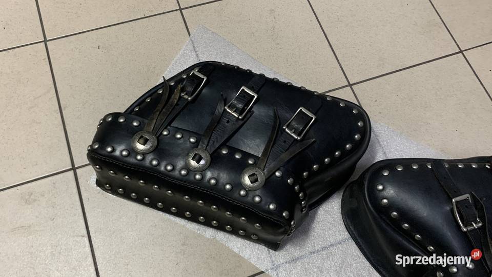 Sakwy Motocyklowe Skórzane Kawasaki Vulcan VN Brzeszcze
