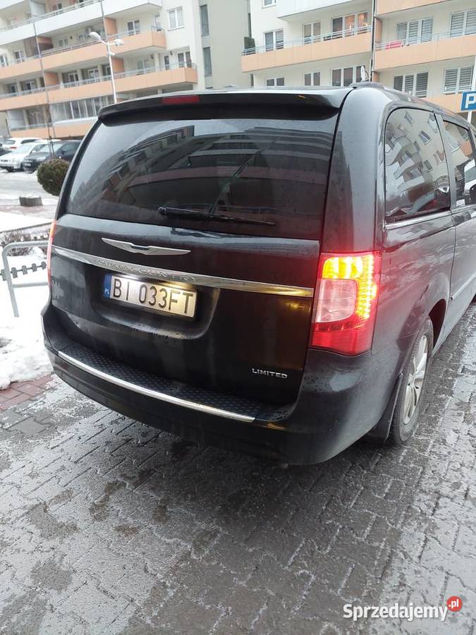 Chrysler TownCountry 2016 Limited Platinium nieuszkodzony Białystok