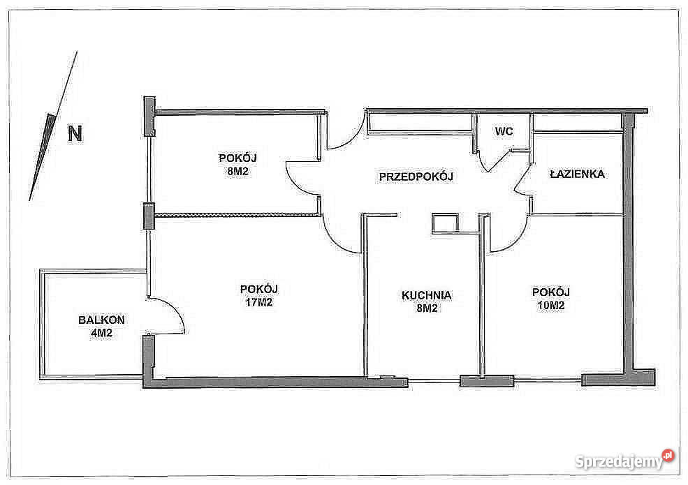 Gocław 3 pok widok na jeziorko 7 p