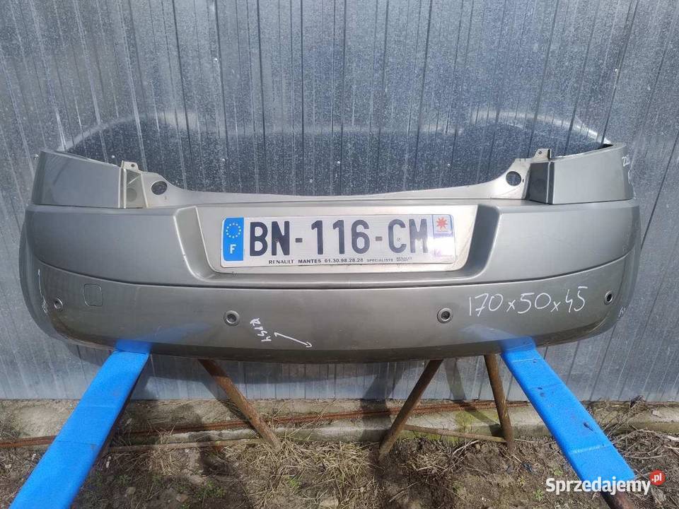 ZDERZAK TYŁ TYLNY TEC66 RENAULT MEGANE II osobowe