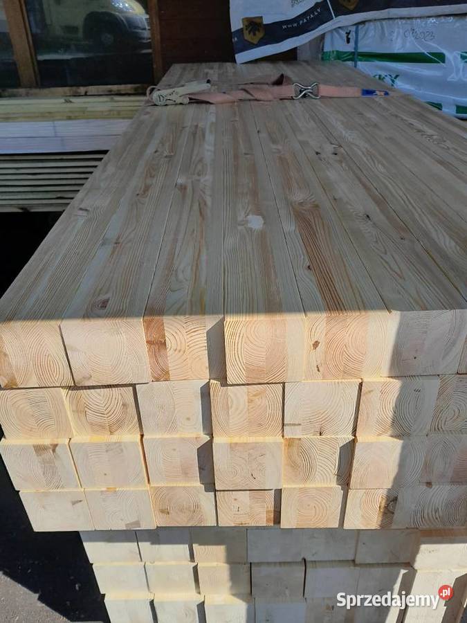 Łata dachowa 4x6 38mm x 58mm x400 3 mb Pokrycia dachowe Siąszyce