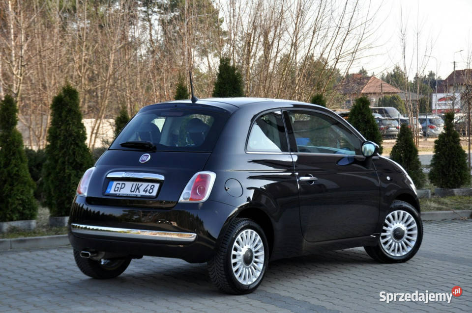 Fiat 500 12i69PanoramaKlimatronikWelurChromI benzyna Ostrów Mazowiecka sprzedam