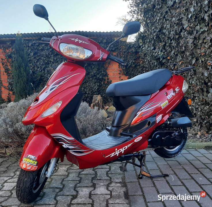 Zadbany skuter Zipp Basic 50 4t 2011r 1wł 1598 Zipp Tuczno