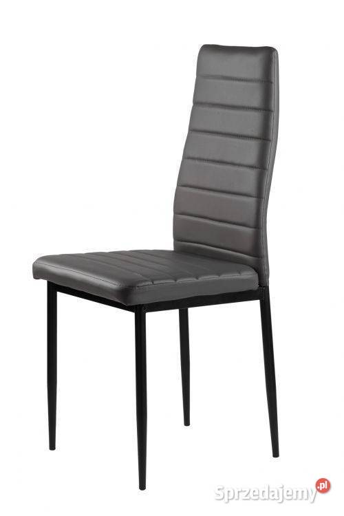 Zestaw 4 krzeseł do salonu jadalni z ekoskóry podlaskie