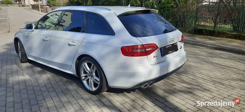 Audi a4 b8 s line quattro perfekcyjny stan Rok produkcji 2015 warmińsko-mazurskie Ełk sprzedam
