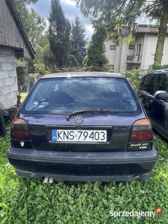 Vw Golf 3 na części nieuszkodzony Nowy Sącz