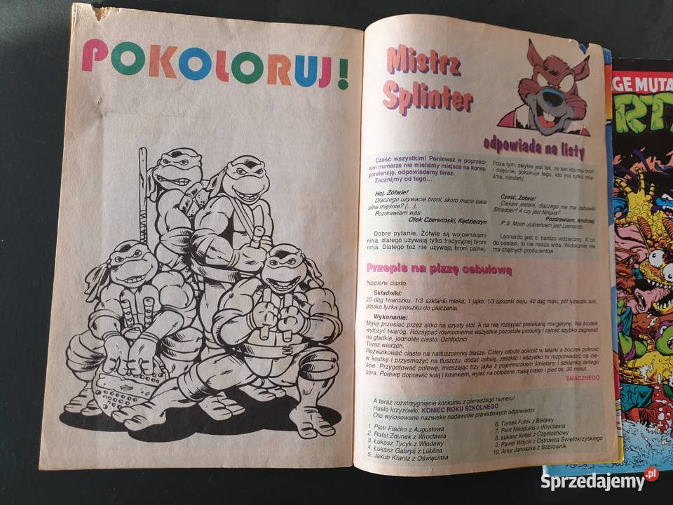 Teenage Mutant HeroTurtles 2 komiksy wydawnictwo Gdynia
