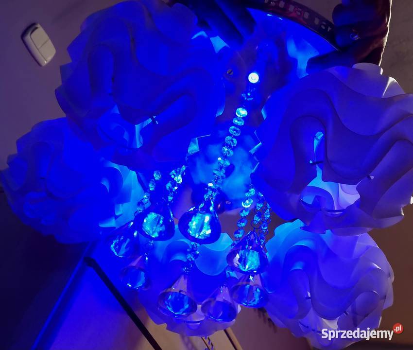 Plafon lampa wisząca ledowa 5 żarówek diody led Plafony