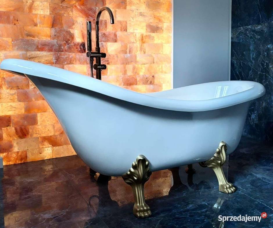 Wanna wolnostojąca Retro 180 lwie łapy plug play