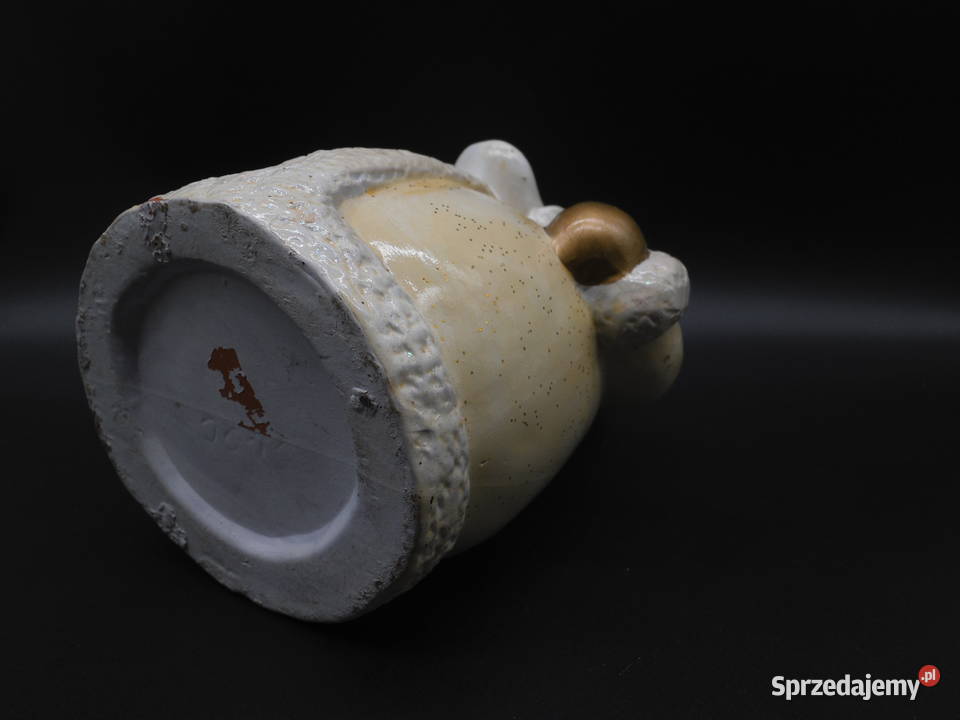 Ceramiczna figurka świecznik lampion Święty Raszków