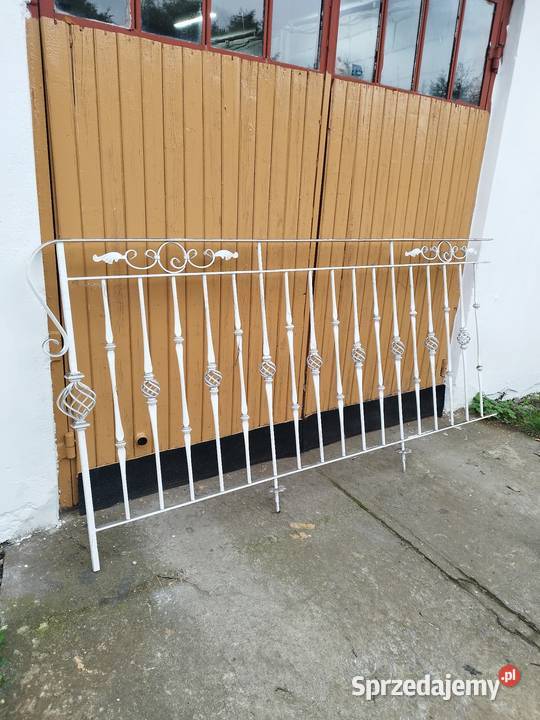 Balustrada brama balkon metaloplastyka ręczna Szczecin