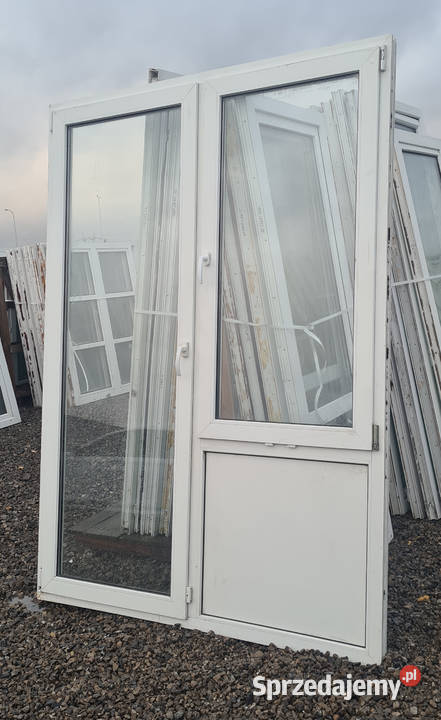 OKNA KacprzaK Okno TARASOWE 174X240 Używane PCV Lublin