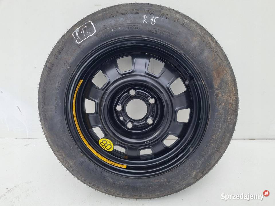 KOŁO DOJAZDOWE Volvo 940 740 dojazdówka 12590 stalowe Samochodowe Chełm