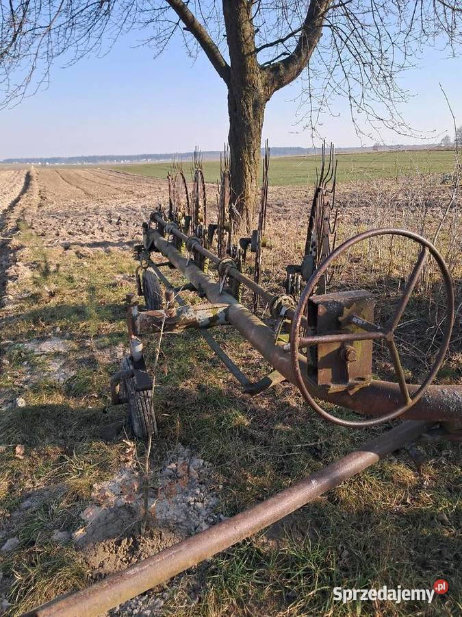 Zgrabiarka przewracarka do siana słomy na 5 Lublin