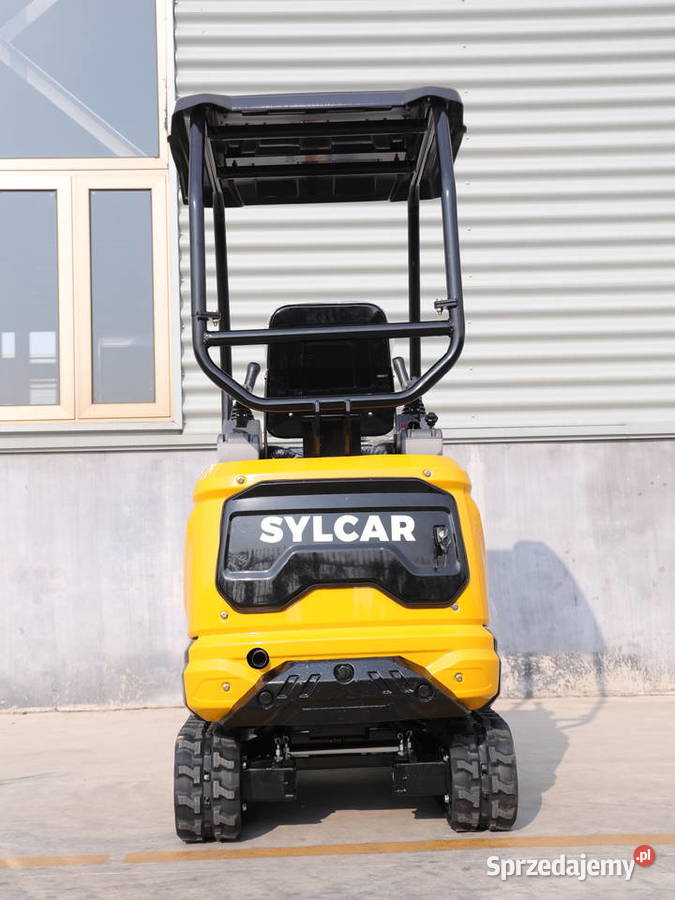 Minikoparka 12t Sylcar 3 łyżki joysticki Radom