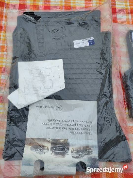 Dywaniki OE gumowe Mercedes W176 W117 W246 Bolewice