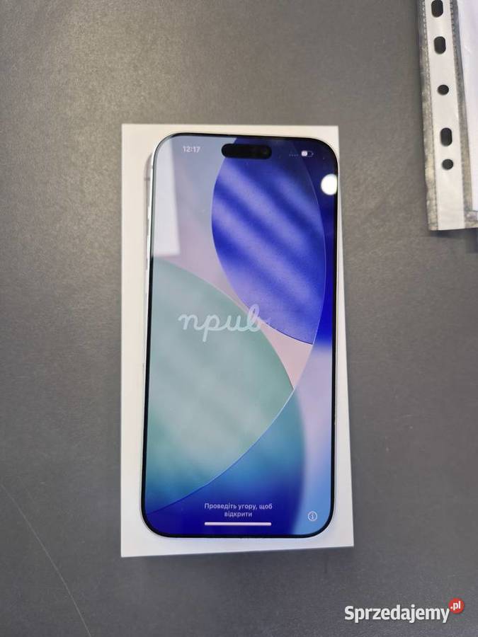 Syndyk sprzeda Iphone Pro 256 GB Silver Czymanowo
