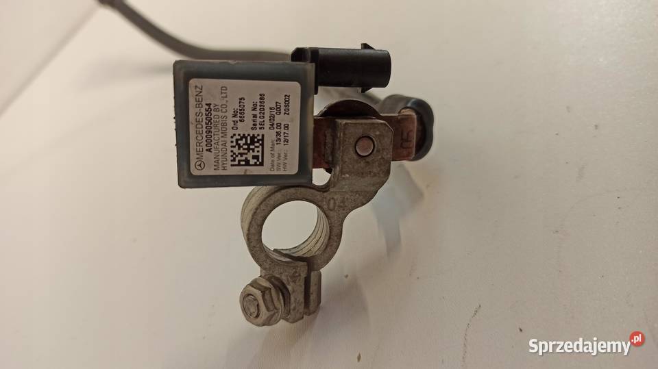 MERCEDES W205 KLEMA MINUSOWA A0009050554 Materiały instalacyjne dolnośląskie sprzedam