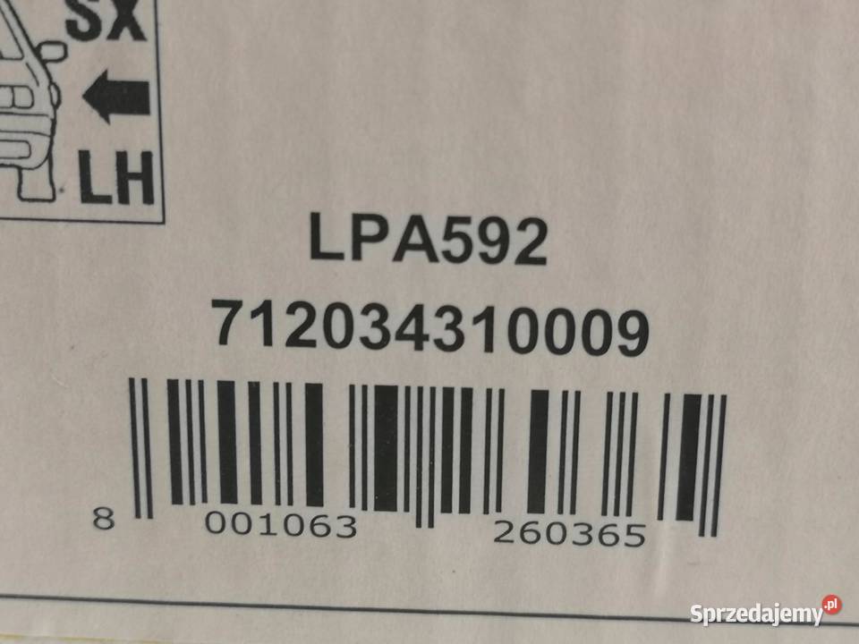 LAMPA LEWY PRZÓD ALFA ROMEO 33 19831993 NOWA lubelskie