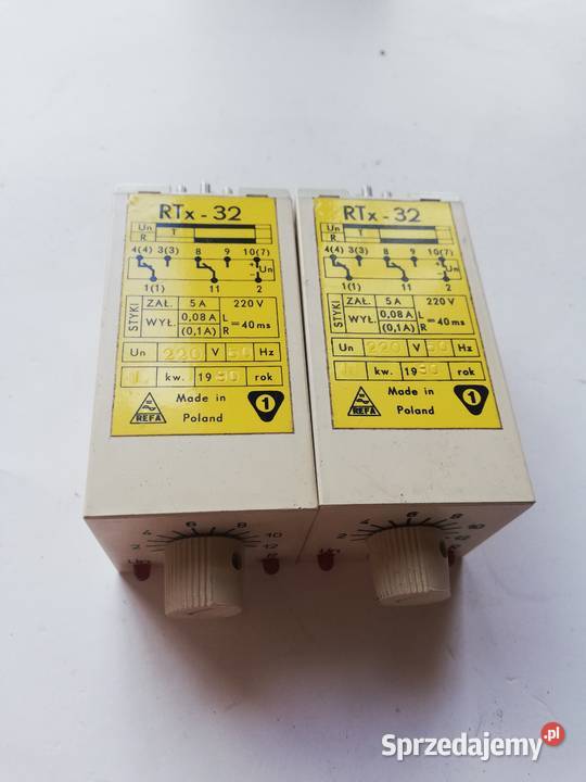 Przekaźnik czasowy RTx 32 Elektryka i akcesoria Dąbrowa Górnicza