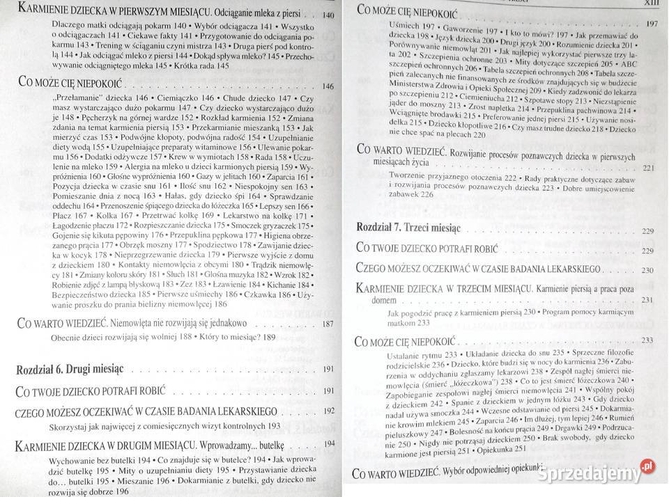 Pierwszy życia dziecka Heidi Murkoff A Eisenberg Pozostałe sprzedam