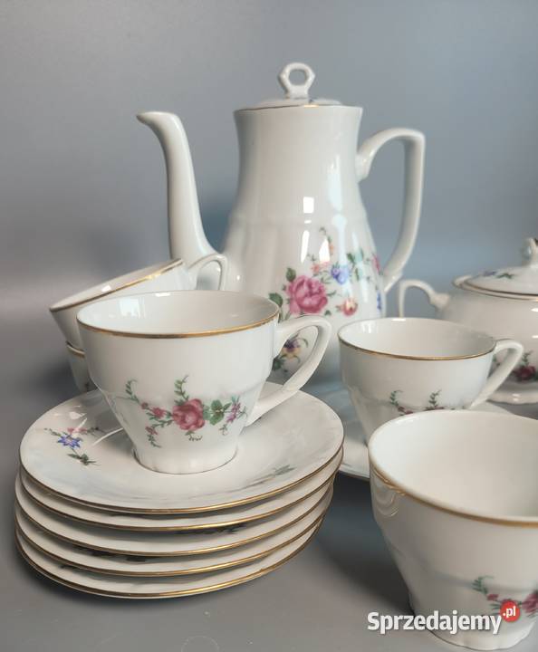 Serwis kawowo herbaciany z firmy Bogucice Trąbki Wielkie
