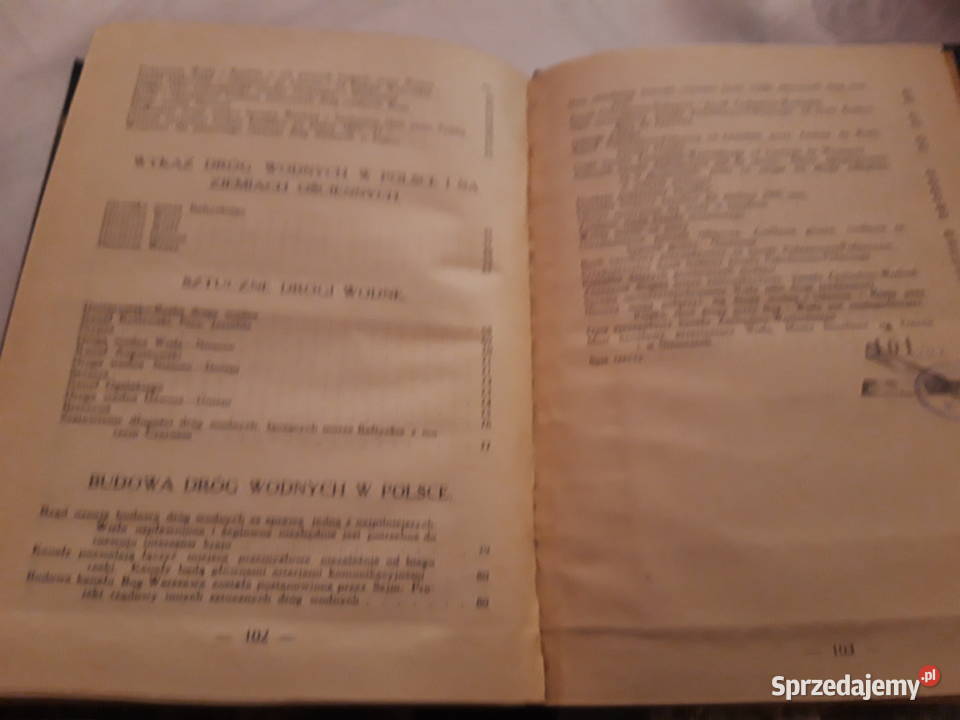 DROGI WODNE POLSKI Inż K Pawłowicz 1919 opr