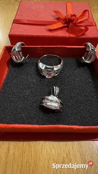 Komplet biżuterii srebro Warszawa