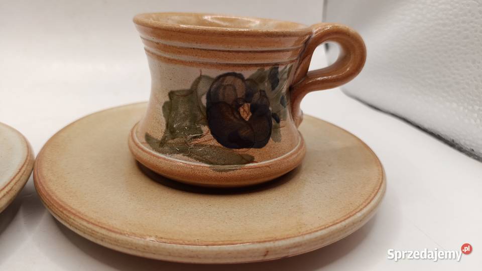 Filiżanka mniejsza ze spodkiem dwa razy Zamość