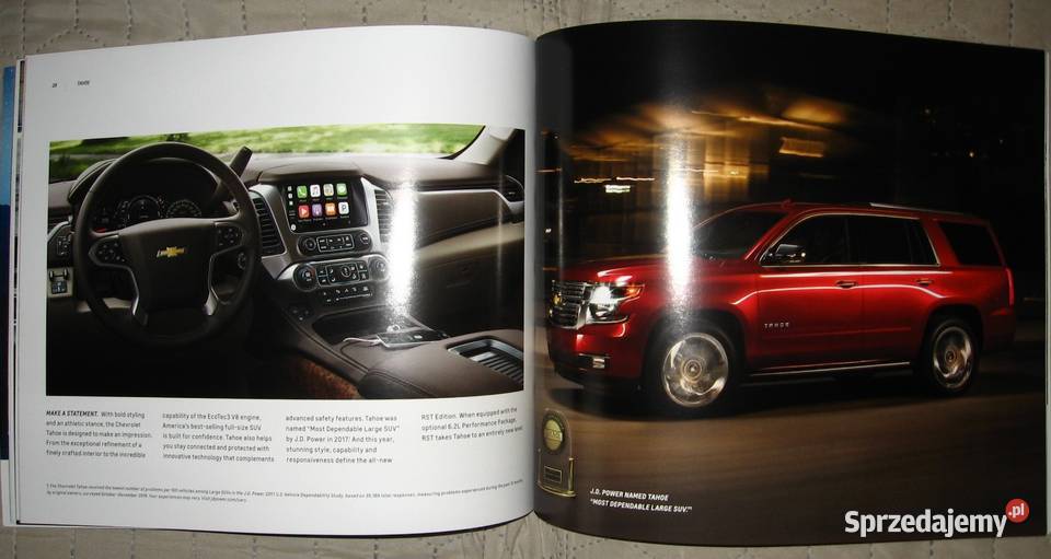 Chevrolet Cars 2018 prospekt katalog pomorskie Kępice