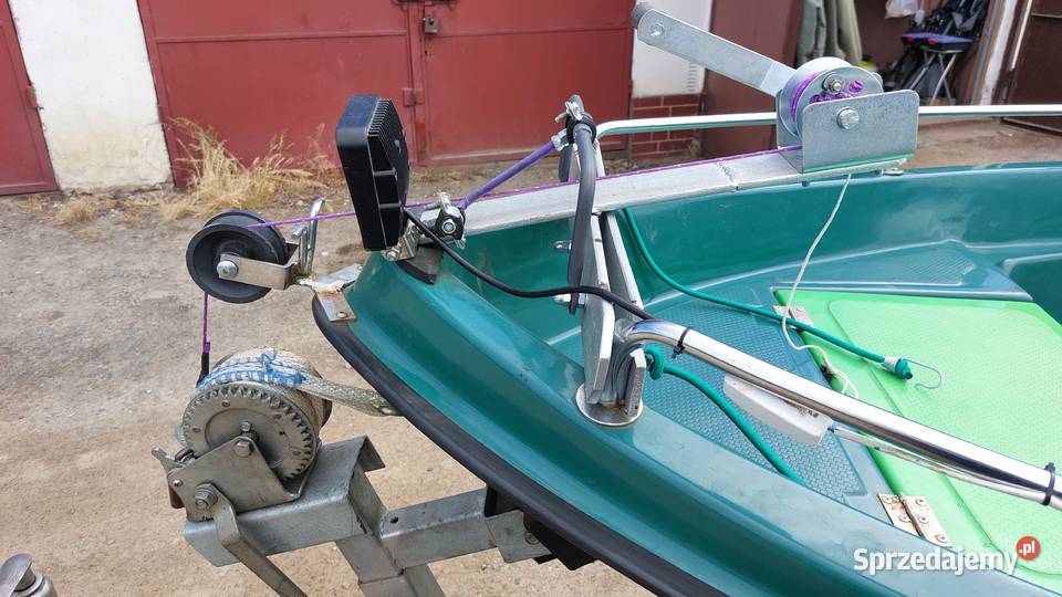 Łódź łódka wędkarska z przyczepą Zestaw NOWA Sport i Wypoczynek Jawor