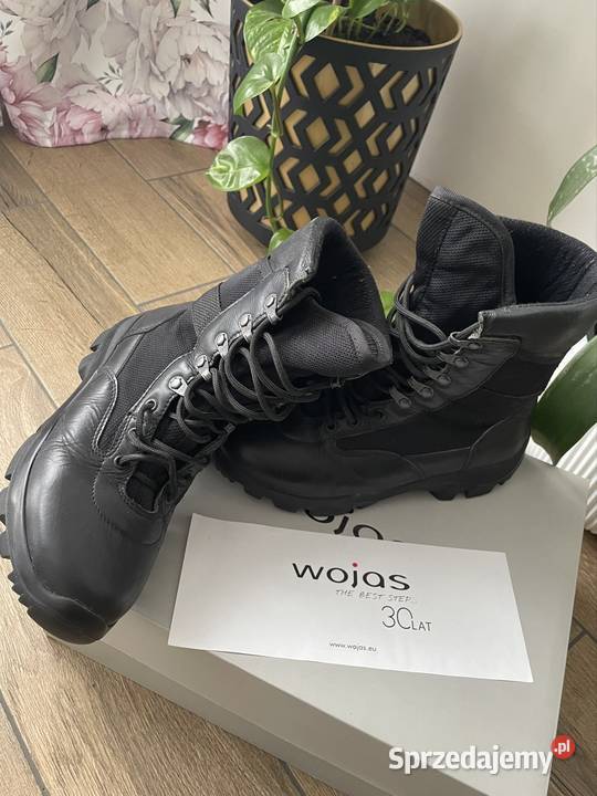 Czarne Buty Wojas R38 Nowa Słupia
