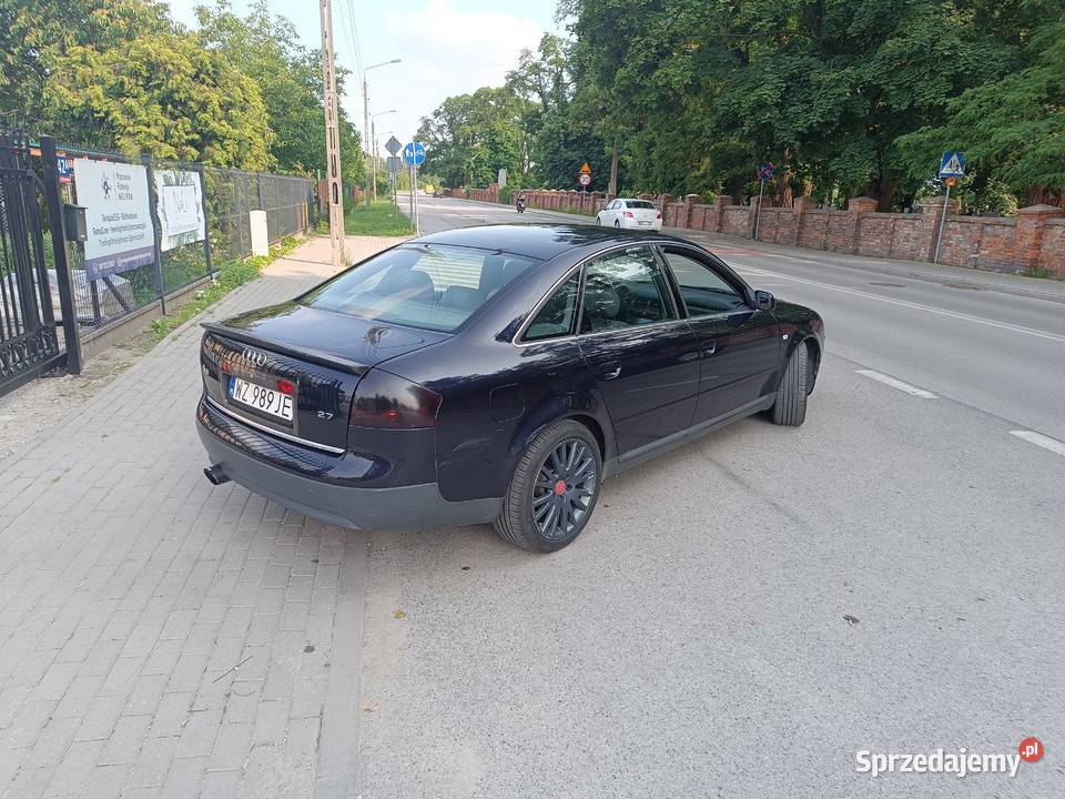 Audi A6 C5 27 V6 BiTurbo 280MANUALGAZ gniazdo AUX Żyrardów sprzedam