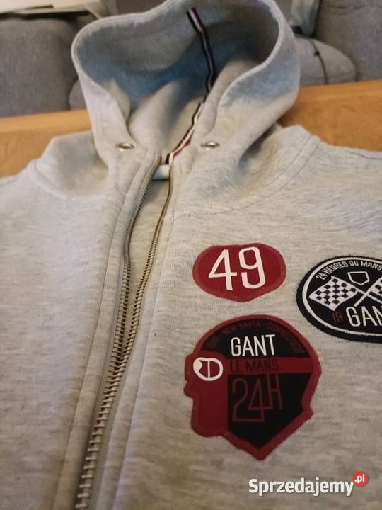 Piękna damska bluza GANT Le Mans z kapturem i mazowieckie Warszawa