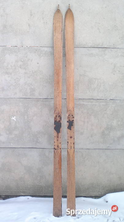 Narty drewniane antyk Antyki, Sztuka, Kolekcje